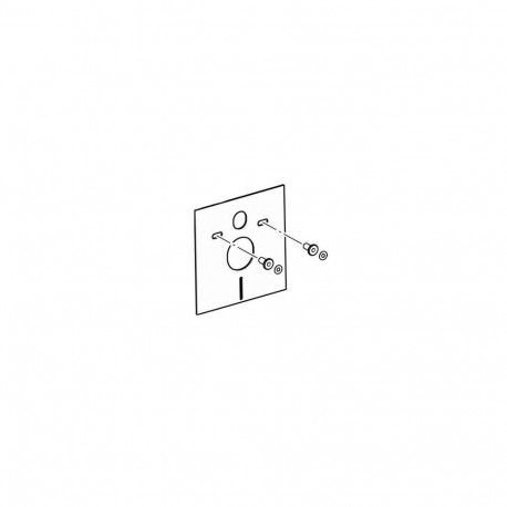 Insulating gasket (for wall-mounted toilet bowl) Viega 575168