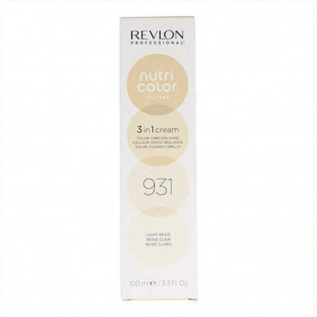 Permanent Colour Creme Revlon 7258708931 931 - Light Beige Nº 931 100 ml 3-in-1