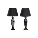Desk lamp DKD Home Decor Black Golden Bird 220 V 50 W Oriental (28 x 28 x 51 cm) (2 Units)