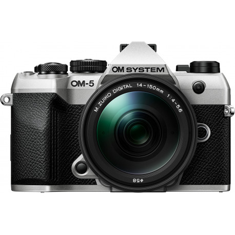 OM SYSTEM OM-5 Mark II + 14-150mm, hõbedane