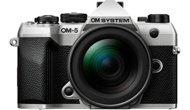 OM SYSTEM OM-5 Mark II + 12-45mm, hõbedane