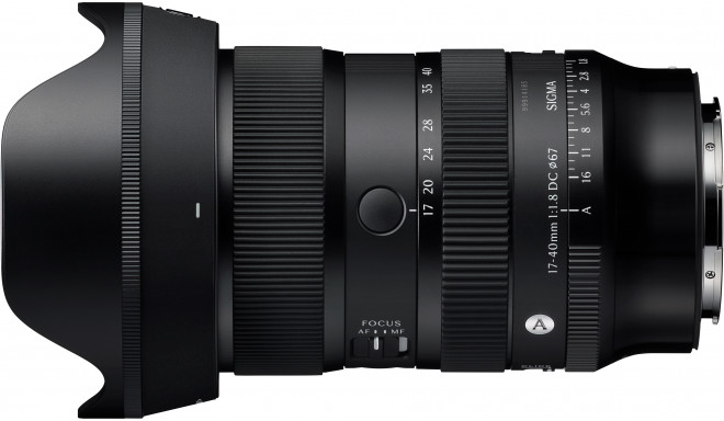 Sigma 17-40mm f/1.8 DC Art objektiiv L-bajonett