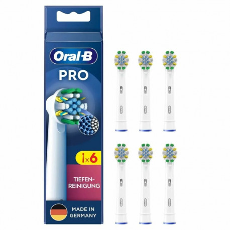 Asenduspea Oral-B Pro Valge 6 Ühikut