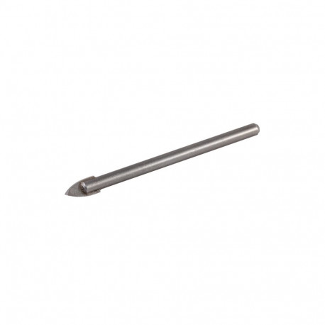 Glass and tile drill bit with 2 cutting edges, 6mm