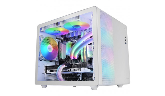 Mars Gaming MC400W Computer case mATX / white