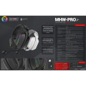 Mars Gaming MHWPROW Wireless Gaming Headset 7.1 / Bluetooth 5.3 + 2.4GHz / Multiplatform
