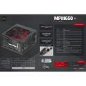 Mars Gaming MPIII650 Power Supply  ATX 650W