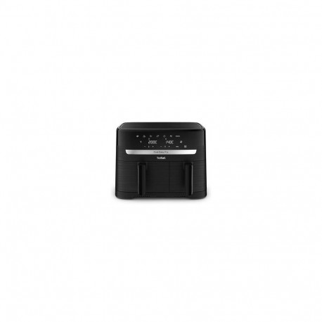 TEFAL Dual Easy Fry Essential Airfryer EY901N, Power 2700 W, Capacity 8.3 L, Black