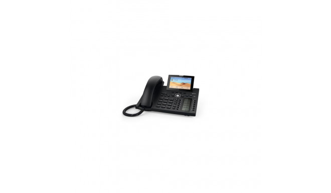 Snom D385 must IP-telefon 12 liini TFT