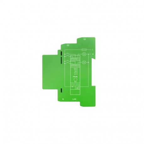 Shelly Pro Dimmer 2PM Built-in Blue, Green, Grey