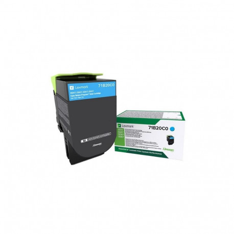 Lexmark 71B20C0 tsüaan originaal toonerkassett 1 tk