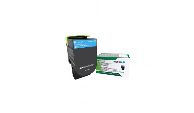 Lexmark 71B20C0 originaal tsüaan toonerikassett 1 tk