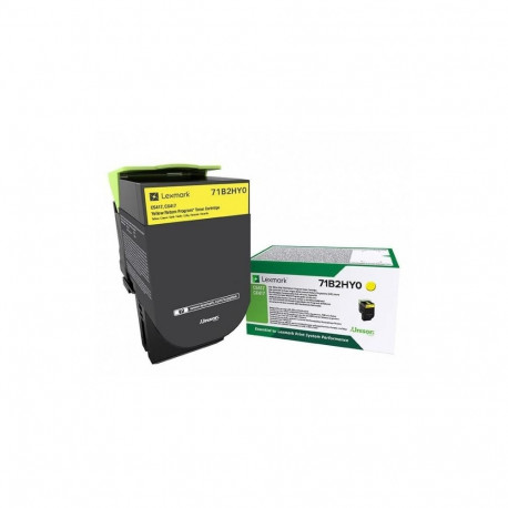 Lexmark 71B2HY0 toner cartridge 1 pc(s) Original Yellow