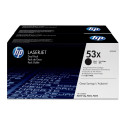 HP 53X 2-pack suure tootlikkusega must originaal LaserJet toonerikassetid