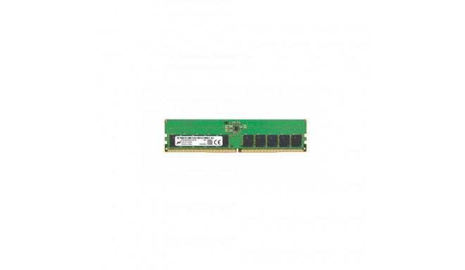 Micron Server Memory Module||DDR5|16GB|UDIMM/ECC|5600 MHz|CL 46|1.1 V|MTC10C1084S1EC56BR