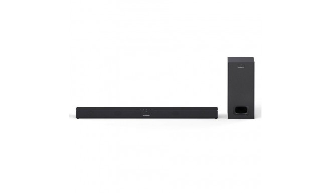Sharp HT-SBW110 2.1 Slim Soundbar 180 W, 80 cm with External Subwoofer, HDMI, Optical, Bluetooth