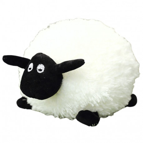 Plüüsist lammas kähara villaga 20cm, valge