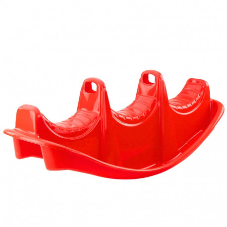 Kolmekohaline kiik Madu 2080 kleepsudega, punane