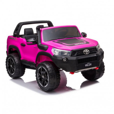 Toyota akuauto Hilux LED-tuled MP3 kaugjuhtimispult, roosa