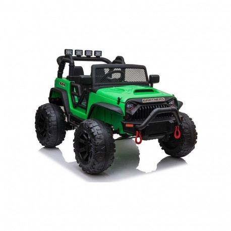 Auto akuga Jeep JC666 roheline