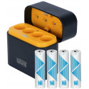 Newell laadija + 4xAA 2200mAh