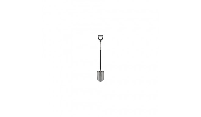 Fiskars Ergonomic 1066708 Pointed Spade, Grey