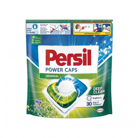 CAPS WASHI PERSIL POWER CAPS WHITE 29PCE