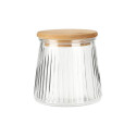 JAR STORAGE GLASS 0.68L