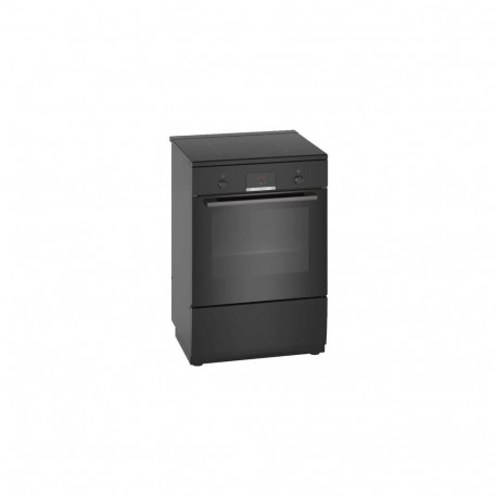 Bosch Serie 4 HLN39A060U cooker Freestanding cooker Electric Zone induction hob Black