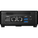 MSI CUBI N ADL S-226BEU PC/workstation barebone 0.69L sized PC Black N200