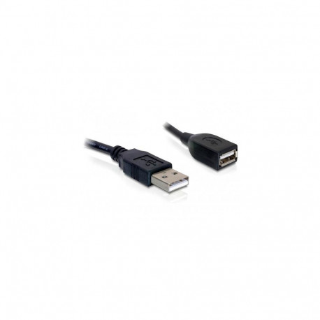 DeLOCK Kabel USB 2.0 Verlaengerung, A/A 15cm S/B USB cable 0.15 m Black