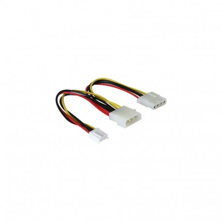 DeLOCK Y-cable power Multicolour 0.25 m