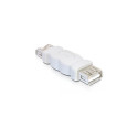 DeLOCK USB A Adapter USB 2.0 A FM Grey