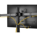 Equip 17&quot;-32&quot; Articulating Triple Monitor Desk Mount Bracket