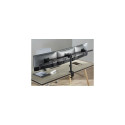 Equip 17&quot;-32&quot; Articulating Triple Monitor Desk Mount Bracket