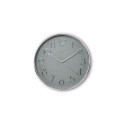 Hama Corsica Quartz clock Circle Grey, Silver