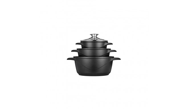 Smile MGK-18 soup pot Black Aluminium