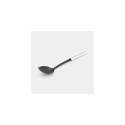 Brabantia 250828 spoon Serving spoon Nylon, Plastic Black, Silver 1 pc(s)