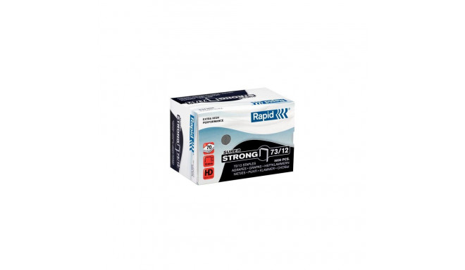 Rapid Staples SuperStrong 73/12 Galvanized Box of 5000