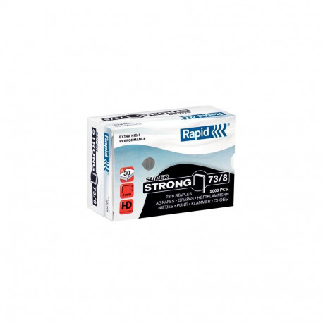 Rapid Staples SuperStrong 73/8 Galvanized Box of 5000