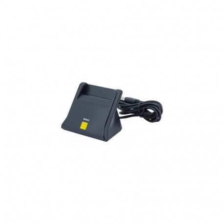 Deltaco UCR-156 smart card reader Indoor/outdoor USB USB 2.0 Black