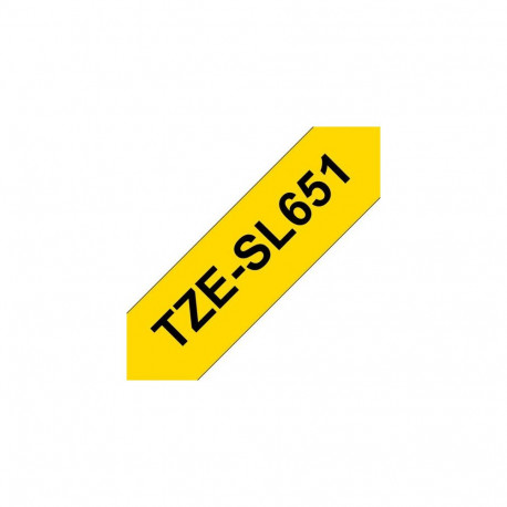 Brother TZE-SL651 label-making tape Black on gold