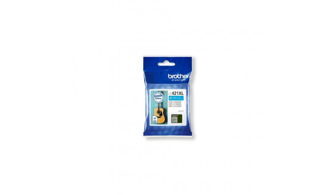 Brother LC-421XLC ink cartridge 1 pc(s) Original High (XL) Yield Cyan