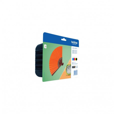 Brother LC-129XLVALBP ink cartridge 4 pc(s) Original Black, Cyan, Maroon, Yellow