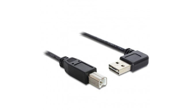 DeLOCK 85167 USB cable USB 2.0 0.5 m USB A USB B Black