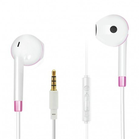 2GO 795965 headphones/headset Wired In-ear Calls/Music Rose, White