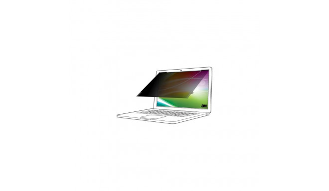 3M Bright Screen Privacy Filter for 13.3in Laptop, 16:9, BP133W9B