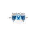 3M Privacy Filter for 23.6in Monitor, 16:9, PF236W9B