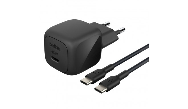 Belkin BOOST Charge USB-C 45W PD PPS+USB-C Cab.bl.WCA013kq1MBK-B6