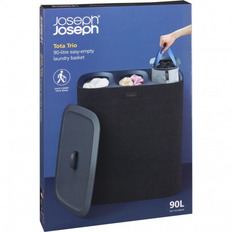 Joseph Joseph Tota 3 Komory 90 l czarny